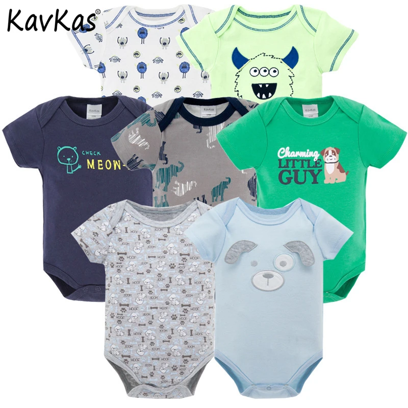 

Brands Vetement Bebe Summer 2018 7PCS set Baby Boy Roupas De Bebe Recien Nacido Baby Girl Ropa 0 3 6 9 Months Newborn Clothes