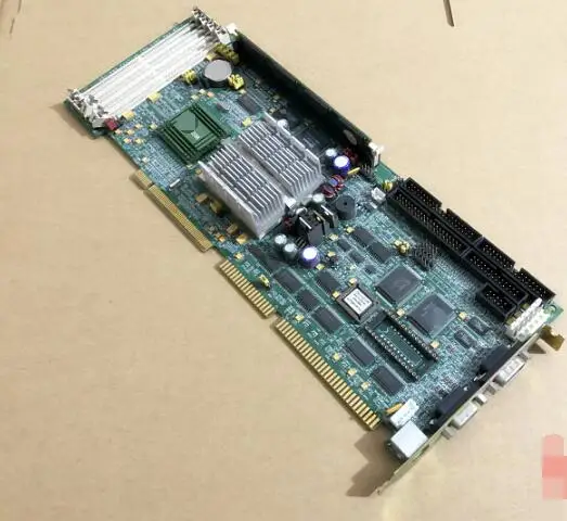 SBC-598 REV.A1.2  100% OK IPC Board Full-size CPU Card ISA PCI Industrial Embedded Mainboard PICMG 1.0 With CPU RAM