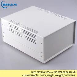 Iron junction control box diy iron enclosure for electronic project industry project instrument box outlet case 275*220*120mm