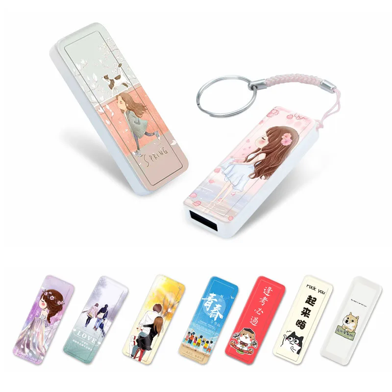 실제 용량 16GB USB 플래시 드라이브 32GB 4GB 8GB 64GB 128GB 메모리 스틱 pendrive 64GB U 스틱 생일 결혼식 맞춤형