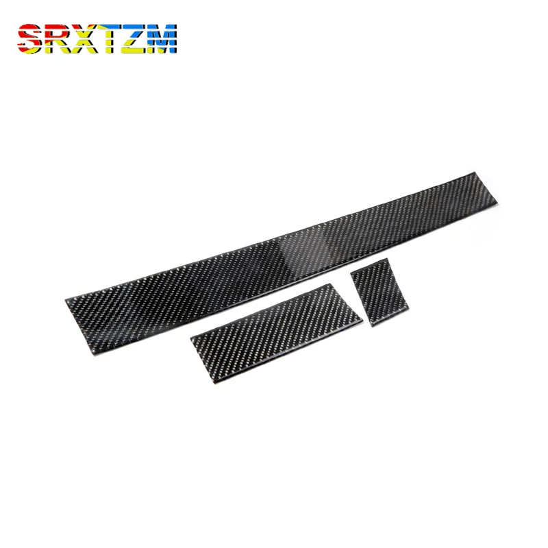 

For BMW E60 2005 2006 2008 2007 2009 2010 Carbon Fiber Interior Car Dashboard Decoration Strip Car-Styling Stickers