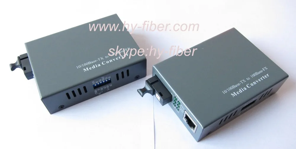 Media Converter 10/100m SM single fiber 1310 NMX/1550rx 40km SC Port