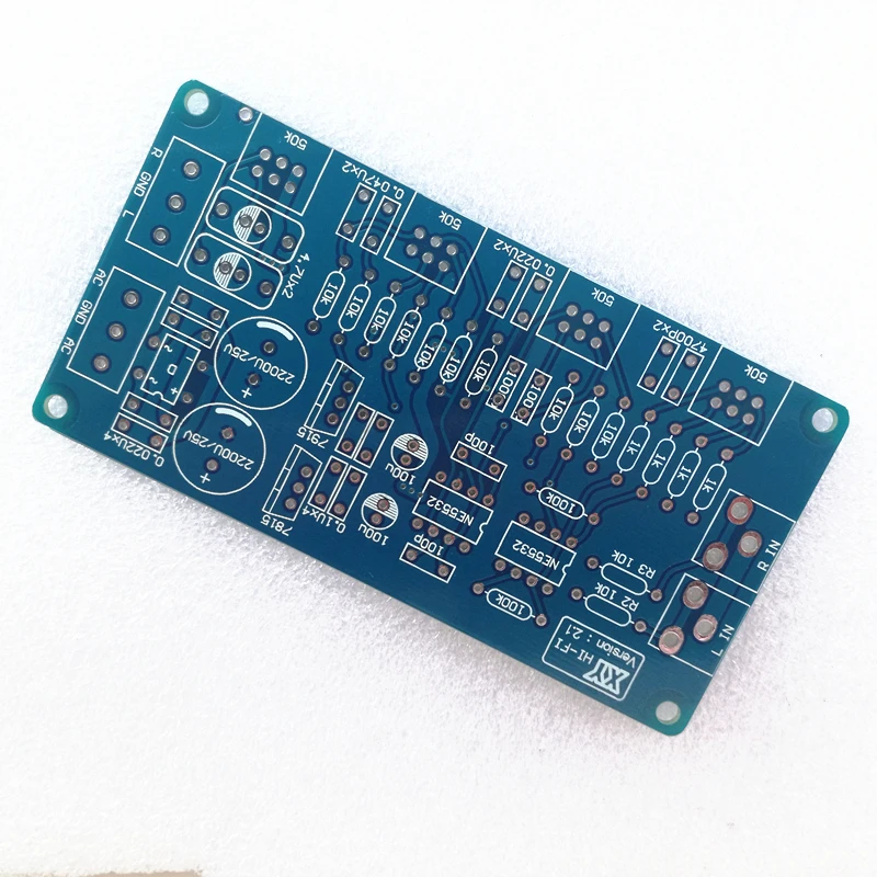 1 Tiền Khuếch Đại PCB NE5532 Trước Amp Âm Thanh Diy