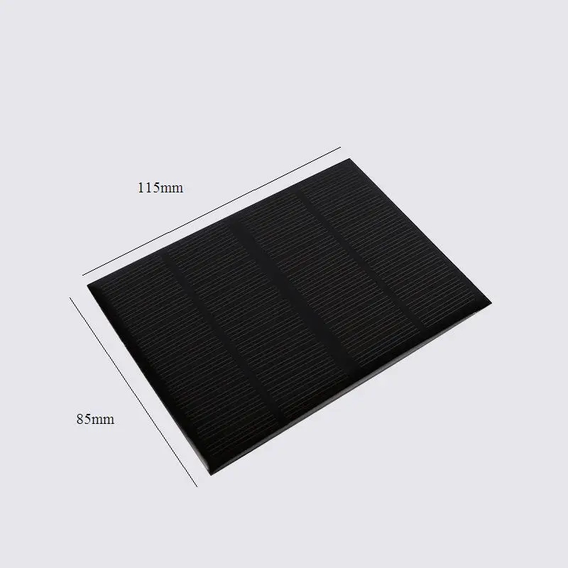 Panel Solar epoxi de 5V, 6V, 12V, Mini panel de células solares para cargador de batería DIY, Banco de energía, fuente de alimentación de juguete,