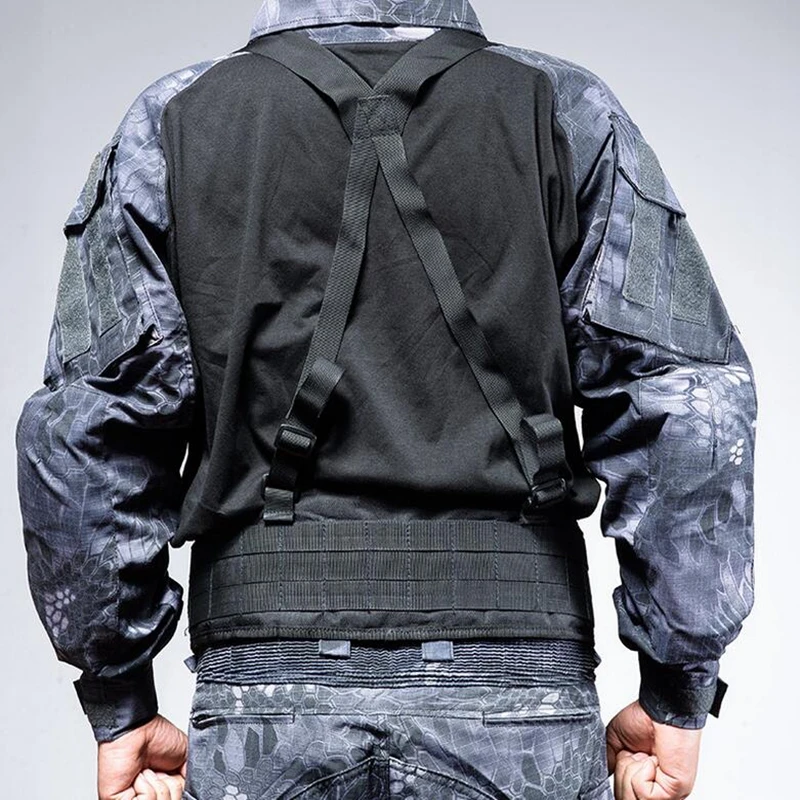 Molle Chest Rig Taktische Weste Gear Pack Magazintasche Holster Molle System Männer Nylon Taillenstütze – Detail 11