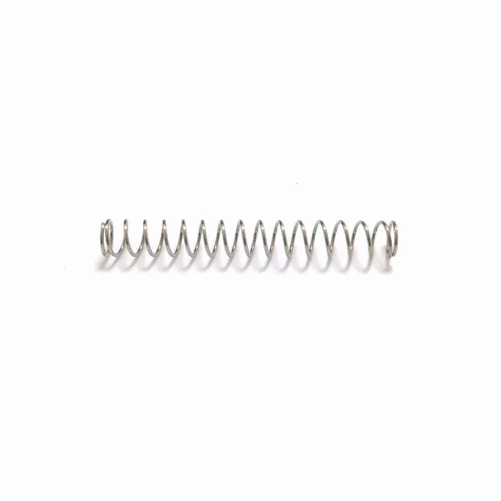 10pcs Stainless Steel Pressure Spring Non-Corrosive Compression Springs Electrical 0.4*4mm Diameter NEW Wholesale