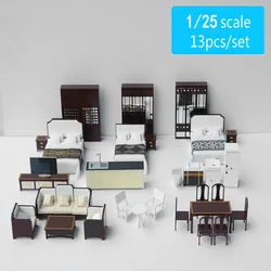 1/25 Scale Architecture Model Furniture Miniature Scales Toy For Ho Train Layout And Building Kits Toy