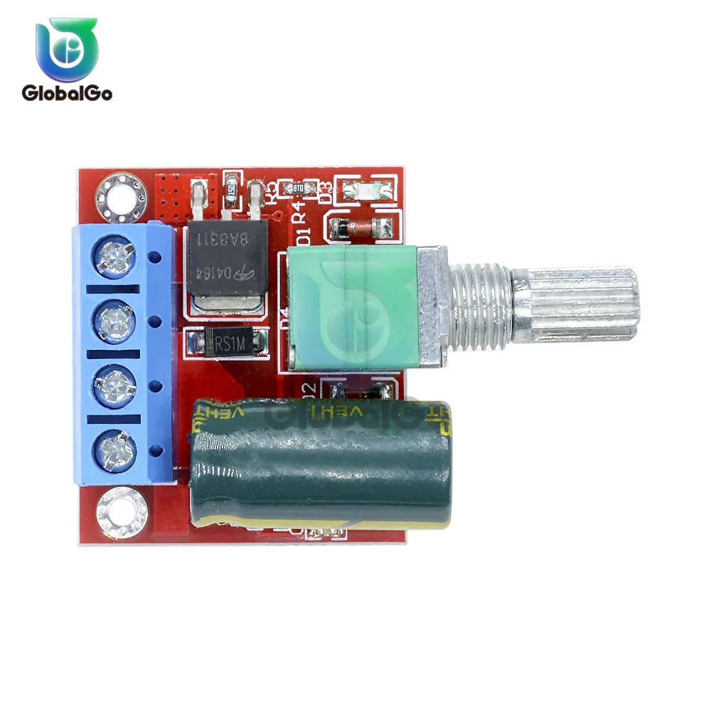 5A 90W PWM DC Motor Speed Controller Module DC-DC 4.5V-35V Adjustable Speed Regulator Control Governor Switch 12V 24V