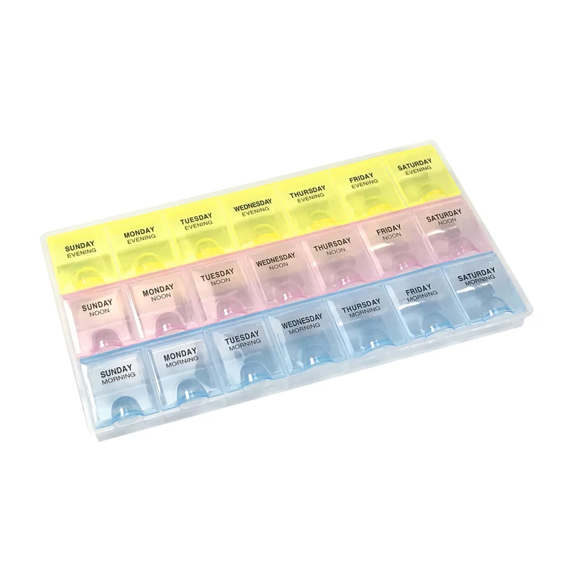 Storage Box 21 Slots Nail Ornaments Small Items Earrings Beads Jewelry Accessories Storage Case Organizer Screw Container DIY