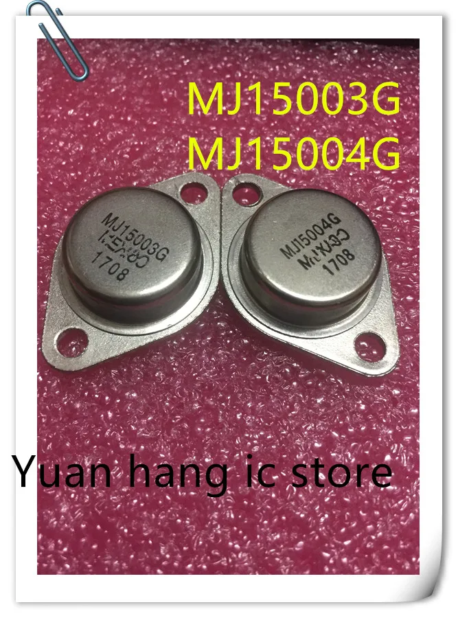 

5PAIR/10PCS MJ15003G MJ15004G MJ15003 MJ15004 TO-3