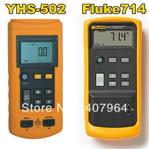 YHS-502 Similar to Fluke714 Thermocouple Calibrator Signal Source Process Calibrator High Quality