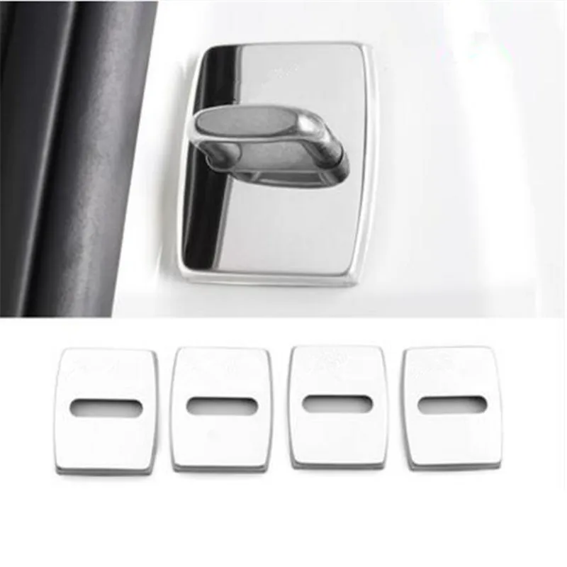 Car styling Door Lock cover Buckle Case for BMW 1 2 3 5 6 7-Series X1 X3 X4 X5 X6 M1 M3 M4 M5 E70 E71 E72 F30 F35 F10 F18 GT Z4