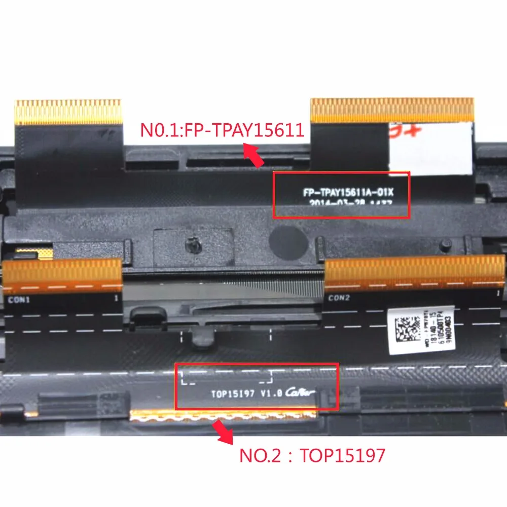 15.6'' Outer Touchpads Touch Screen Panel Digitizer Sensor Glass Replacement Parts For Asus Q551 Q551L Q551LA FP-TPAY15611A-01X