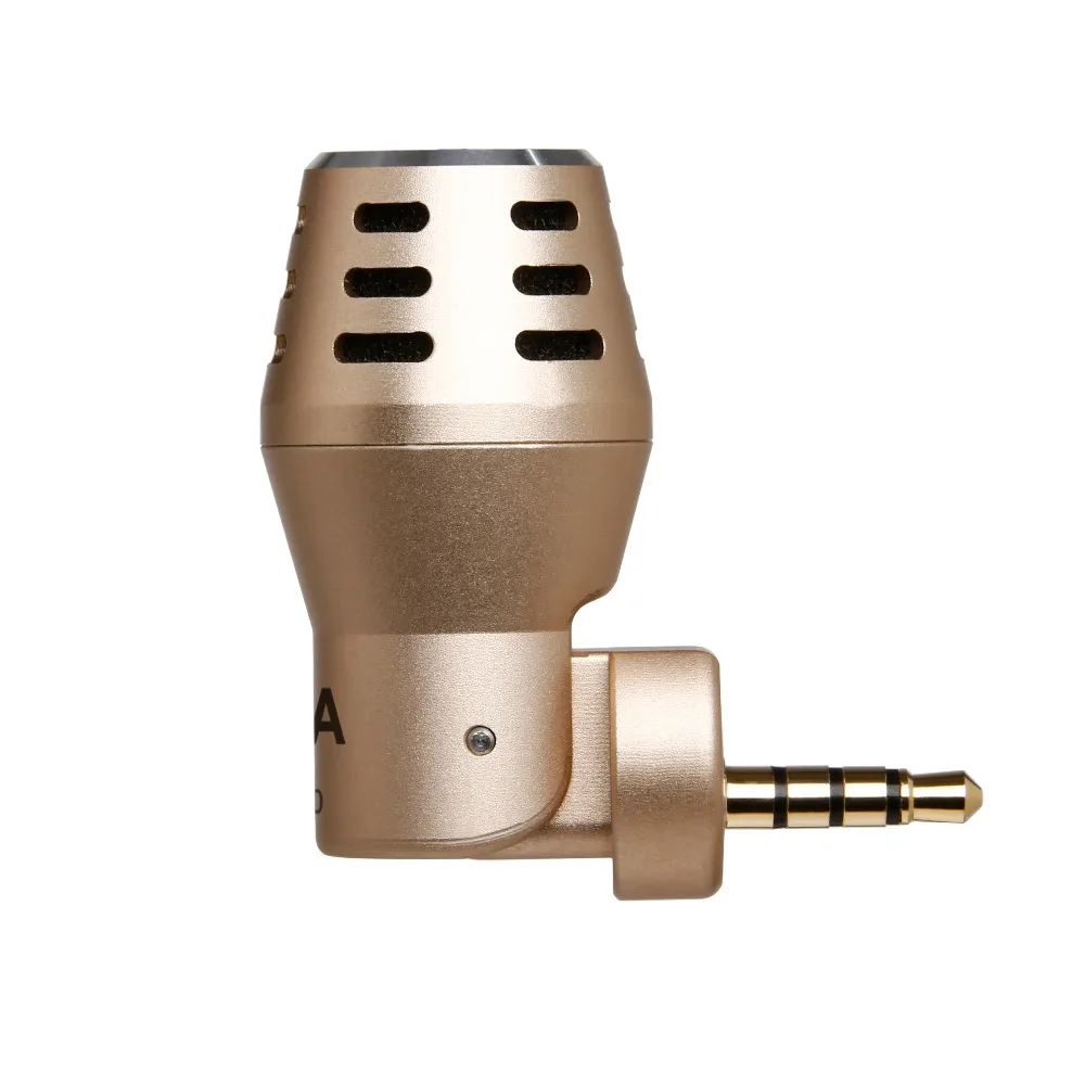Boya BY-A100 3.5mm trrs conexão mini omni microfone condensador direcional para iphone7/6s/6 para ipod touch