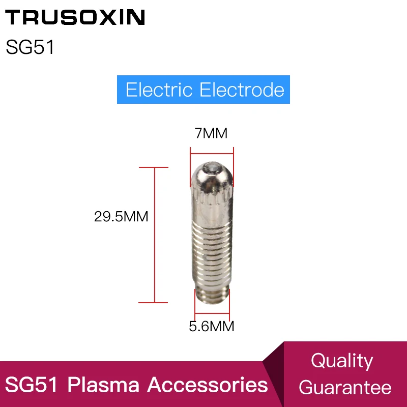 40 pz SG51 materiali di consumo elettrodi punta anello di gas tazza di schermatura in bachelite per inverter 60a DC taglierina al Plasma ad aria SG51 torcia/pistola da taglio