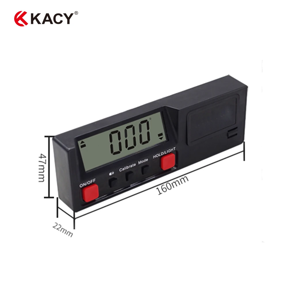 KACY 360 electronic digital inclinometer digital level instrument digital goniometer level angle angle measuring box