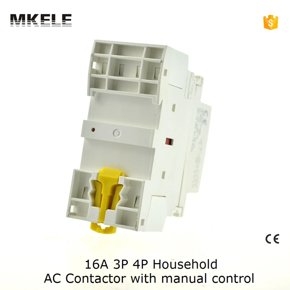 MKWCT-16M 3P 3NO 16A 220V 50or60HZ الدين السكك الحديدية المنزلية AC قواطع تشغلها التحكم اليدوي contator