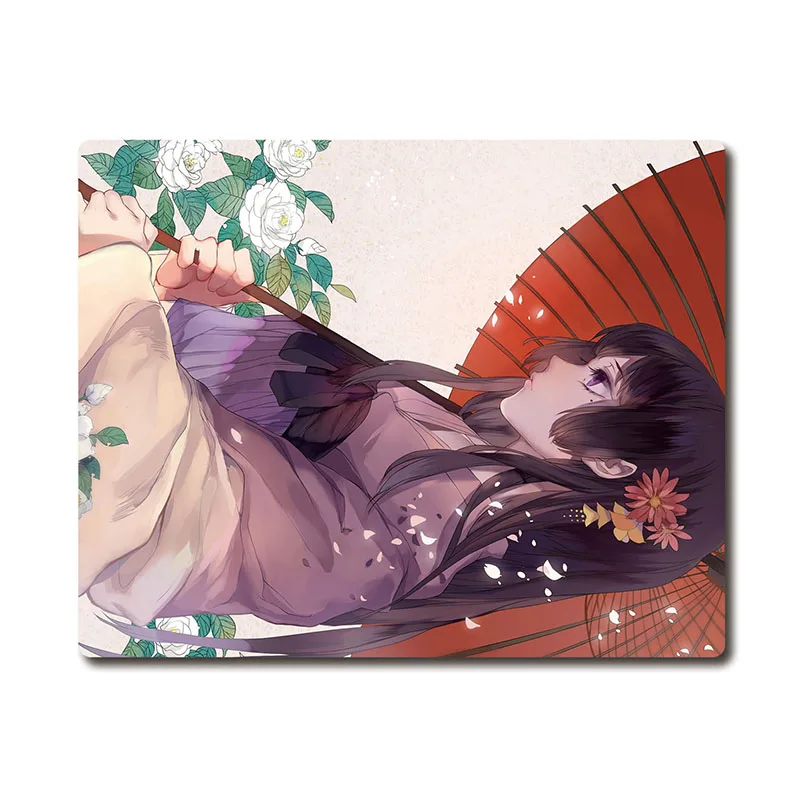 japan anime hell girl CG printed Heavy weaving anti-slip rubber pad office mouse pad Coaster Party favor gifts 220x180x3mm