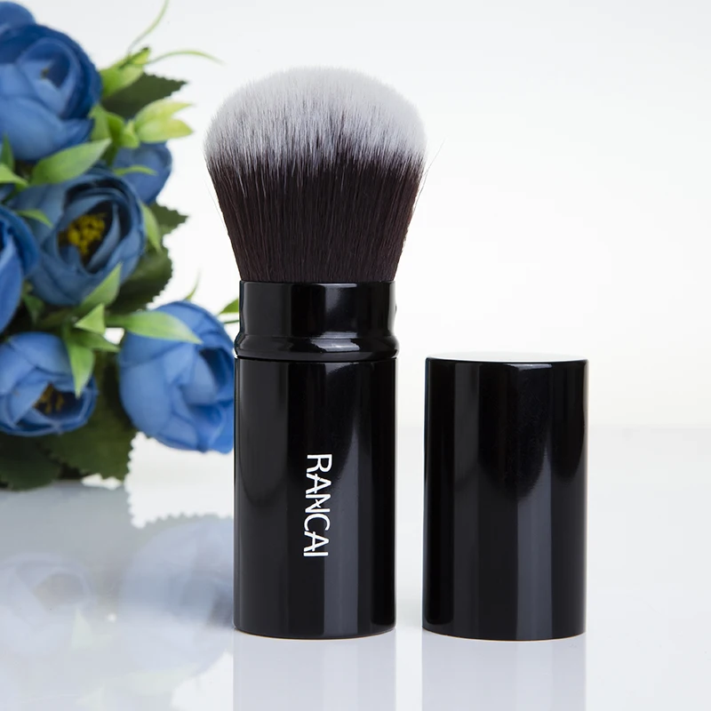 Rancai 1 Cái Chuyên Nghiệp Có Thể Thu Vào Trang Điểm Blusher Nền Mặt Mắt Che Khuyết Điểm Kabuki Brush Đựng Mỹ Phẩm Dụng Cụ