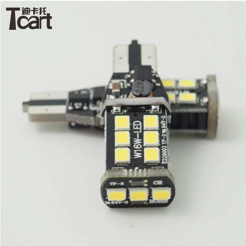 Tcart Car accessories  2x LED CANBUS 2835 Chip High Power Backup Reverse Light backup light For HONDA VEZEL HRV 2015