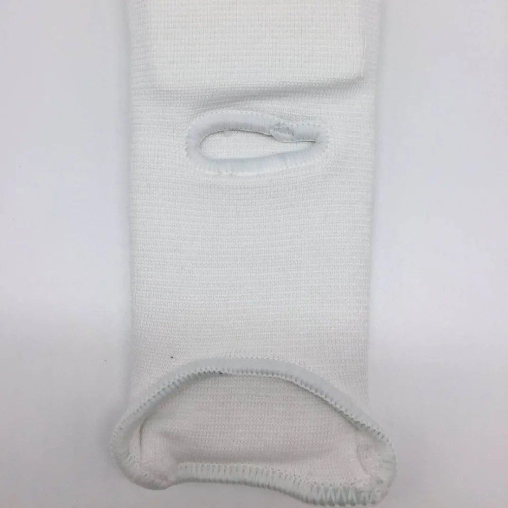 SINOBUDO Kyokushinkai Karate Leg Protector Kyokushin Shin Instep Guards Kick Boxing Karate Shank White Protectors