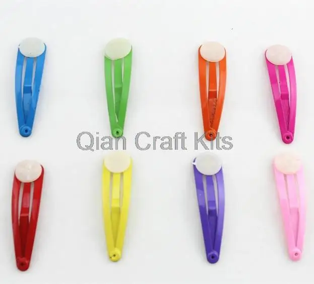 150pcs colorful Metal hair clips barrettes , hair pins snaps supply, hair accesories for kids 50mm 2 inch