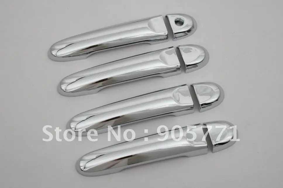 

High Quality Chrome Door Handle Cover for Nissan March Micra 2010 Up K13 free shipping
