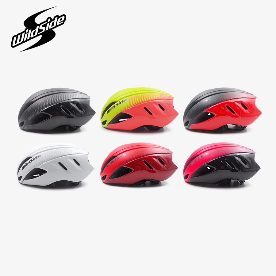 Wildside Speed Aero Bike Helmet Aerodynamics Safety TT Cycling Helmets For Bicycle Men Women Sports Racing Road Bike Helmet M L