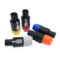 Audio amplifier power plug Connectors 4 Pole Powercon Professional carlon ohmic connector