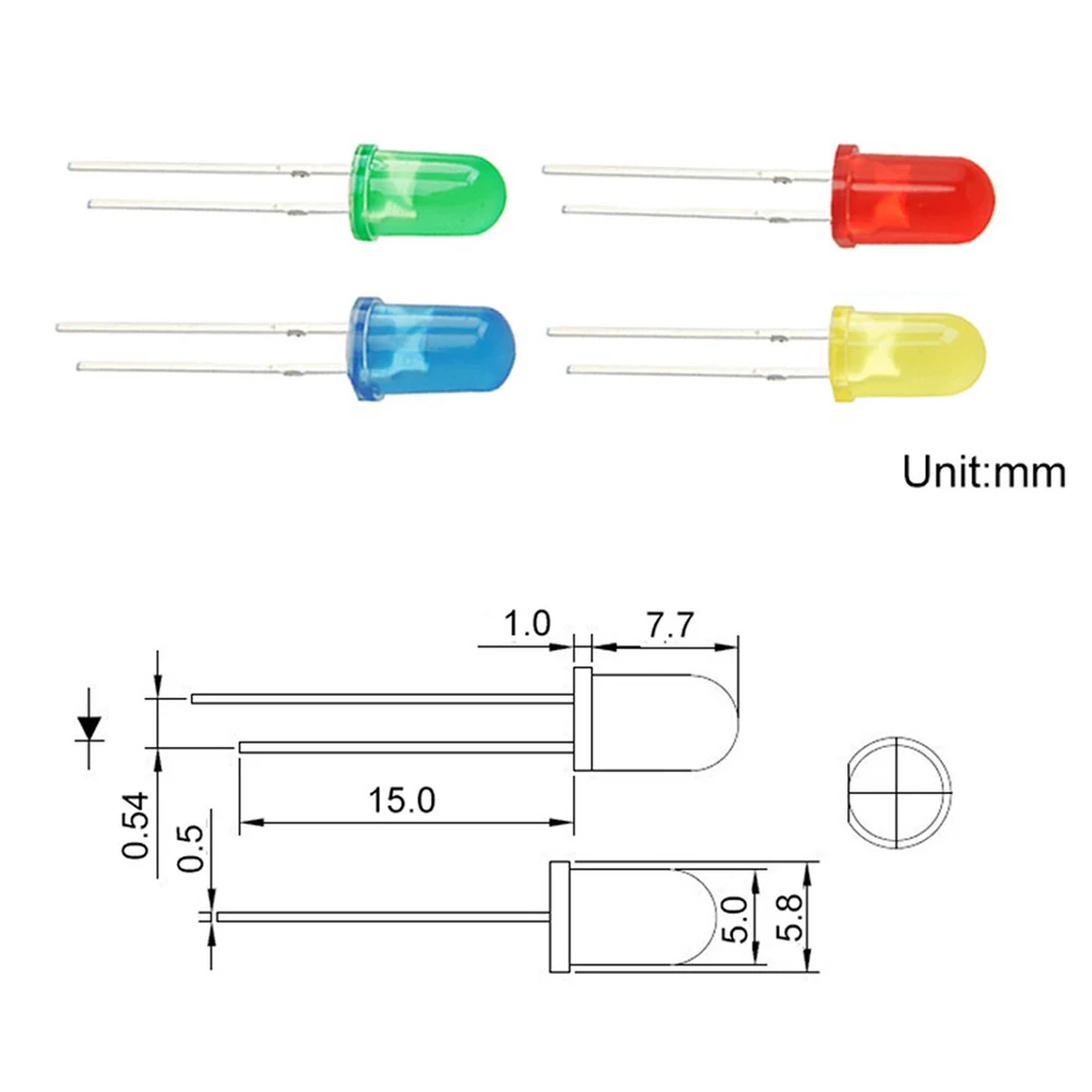 Generalduty Starter Kit Electronic Parts for Arduino W/LED / Jumper Wires / Breadboard +white Box+11 Projects(online)