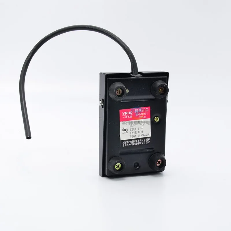 Interruptor de controle de pé, interruptor de pedal, material de ferro TFS-1