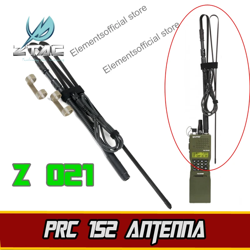 Z 021 Element Z Tactical Antenna prc-152 PRC152 ztac Tatical Military air rifle accessories radio set IPSC Arsoft Headset