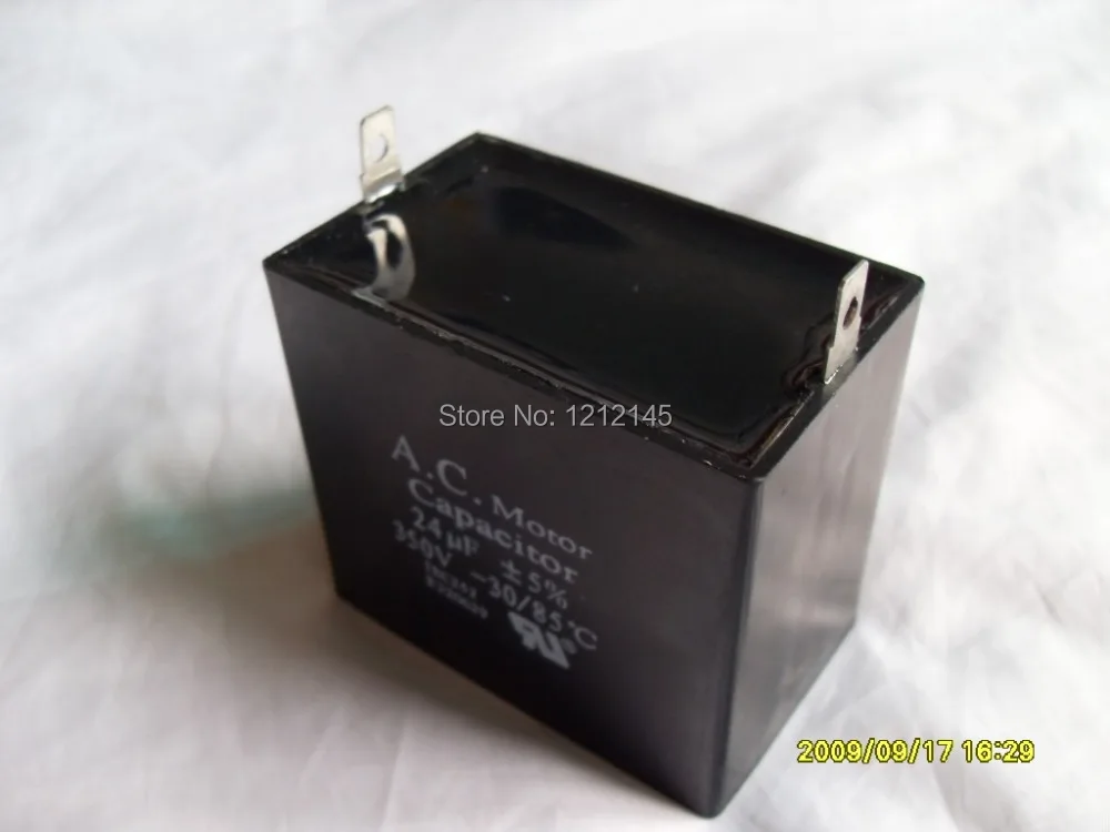 24uF 350V Generator Capacitor  24MF 2KW Brushless Generator Capacitor