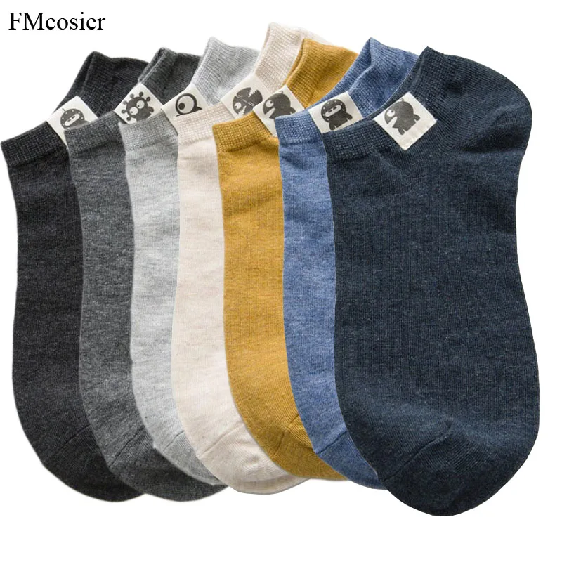 

8 Pairs Summer Short Socks Men High Quality Mens Dress Socks Cotton For Man Male Socken Thin Ankle Soks Sox lot New