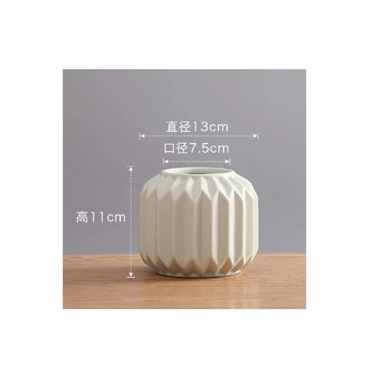 3D geometry vase mould Silicone flower pots mold handmade Cement molds silica gel concrete moulds