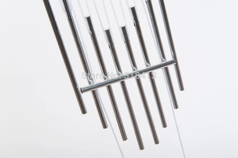 ムーンスターオリジナル木製風鈴あなたの私のハートペンダント家庭用牧歌的な行為の役割は味付けされた教育金属です