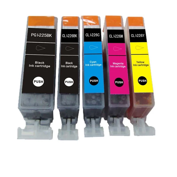 Compatible Ink Cartridge PGI225 CLI226 Used for Canons MG5220 MG5240 MG5250 IP4810 IP4820 IP4840 IP4850 IP4870