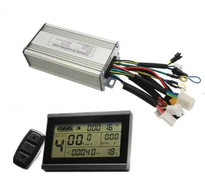 ConhisMotor Ebike 24V 36V KT LCD3 +350W Electric Bicycle 20A Controller with Hall Sensors Regenerative Reverse Function