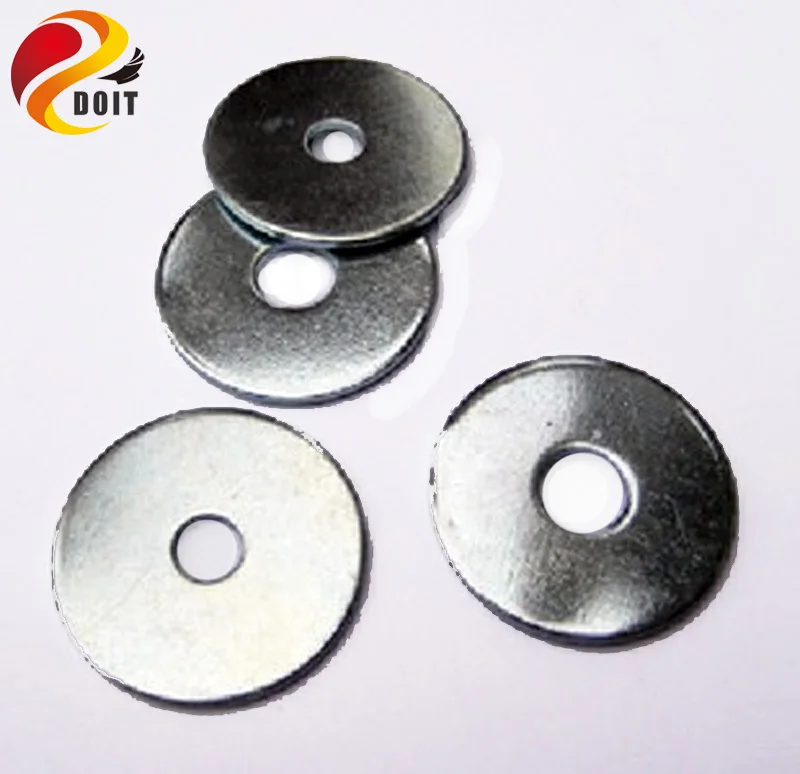 Arandela de anillo de perno de tornillo M4 para acoplador/montaje de Motor/soporte de Servo/Robot chasis de coche, pieza de Robot de coche, componente DIY, 30 unids/lote por paquete