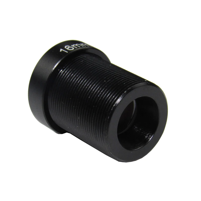 Lente cctv de 16mm, lente M12 de 5 megapíxeles para cámara IP de seguridad HD F2.0, 1/2, 5 pulgadas, vista Angular de 20 grados