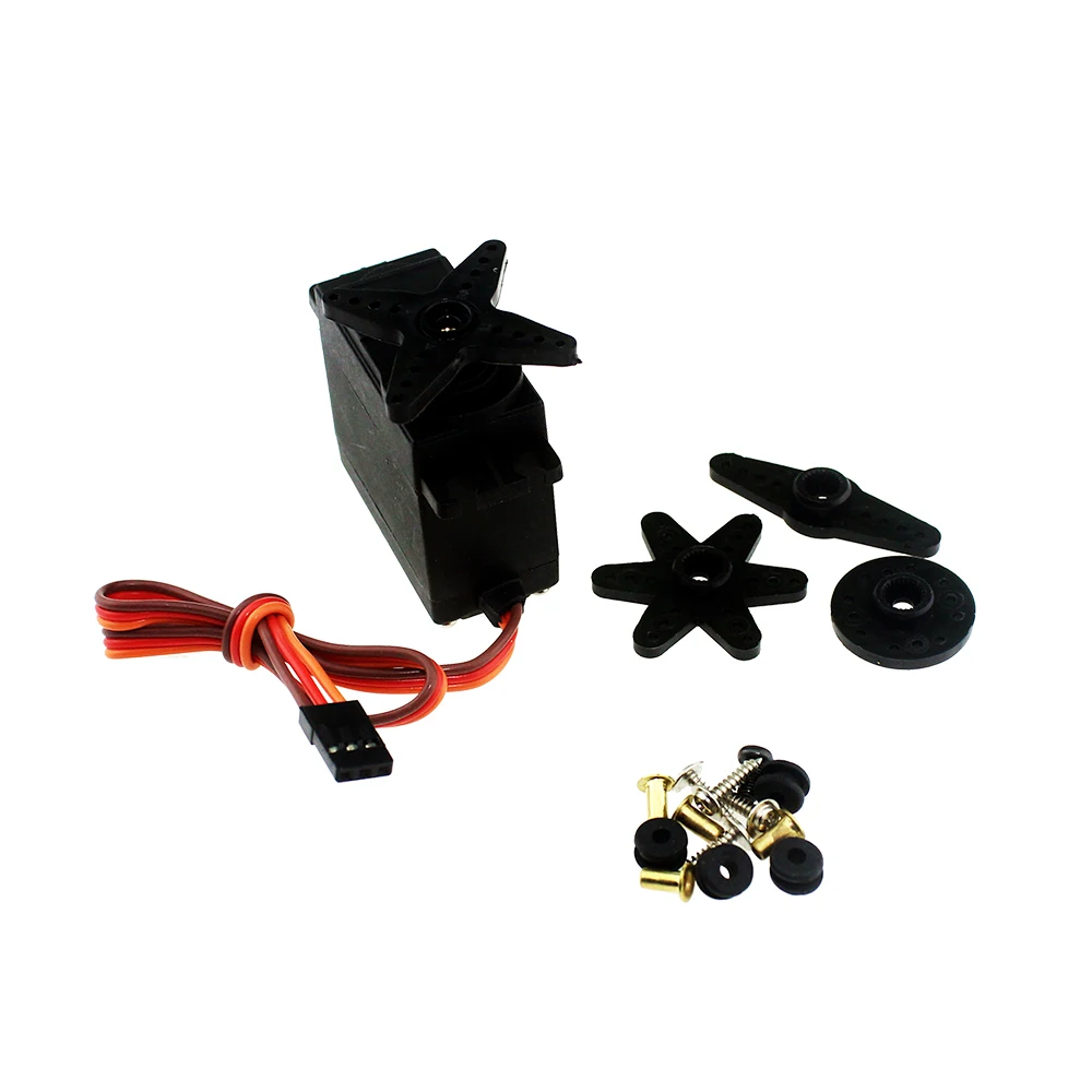 360 Degree Metal Steering Gear Servo With A Full Set Of Accessories Continuous Rotation To DIY Mechanical Arm Toy Kit