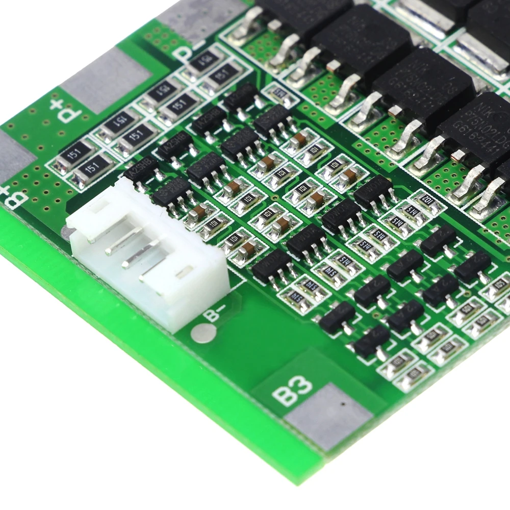 4S 30A 14.8V 18650 Battery Li-ion Lithium  Protection Board BMS Packs PCB Protection Board Balance Integrated Circuits