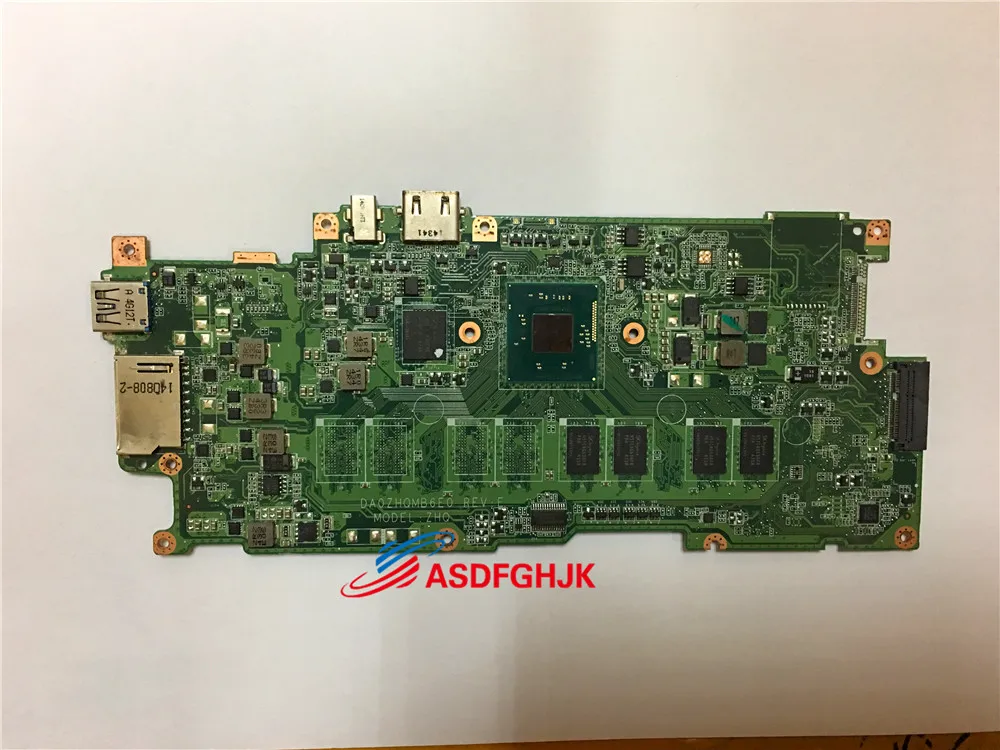 Original MOTHERBOARD FOR ACER Chromebook 11 CB3-111 DA0ZHQMB6E0 NBMQN110014 Test OK