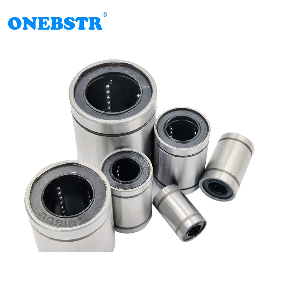 Linear Bearing Slide LM6UU LM8UU LM10UU LM12UU LM16UU LM20UU Linear Motion CNC For Rod Liner Rail 3D Printer Parts