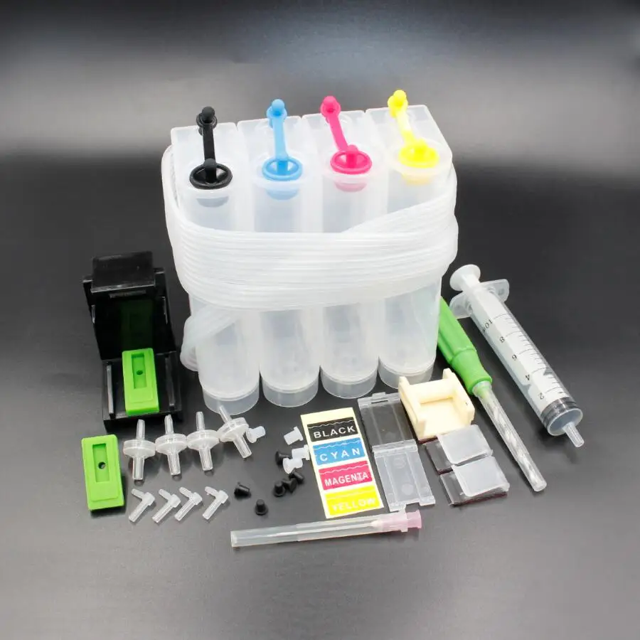 INK WAY ink supply system for 122XL ink cartridge for Deskjet 1000 1050 2000 2050s 3000 3050A 3052A 3054 1010 1510 254