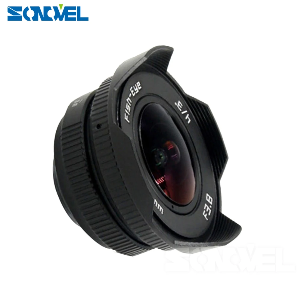 8mm F3.8 Fish-eye C mount Wide Angle Fisheye Lens Focal length Fish eye Lens Suit For Nikon 1 AW1 V1 V2 V3 J1 J2 J3 J4 J5 S1 S2