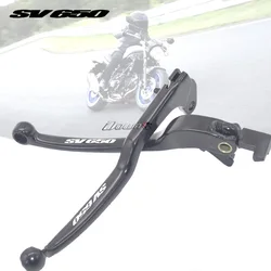 Black Brake Clutch Levers for Suzuki SV650 SV 650 2016 2017 2018 2019 With Logo(Laser) SV650