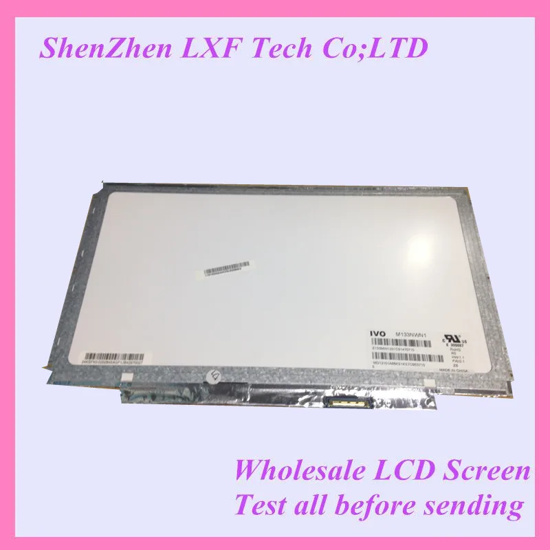 

13.3 Inch LCD Display Panel LP133WH2-TLF2 TLN4 TLL3 TLM2 CLAA133WA01 LT133EE09100 M133NWN1 R0 1366*768 LVDS 40 Pin