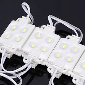 

Injection molding 5730 4LEDs/ piece led Modules for channel letter Waterproof IP68 DC12V white/ warm white free shipping