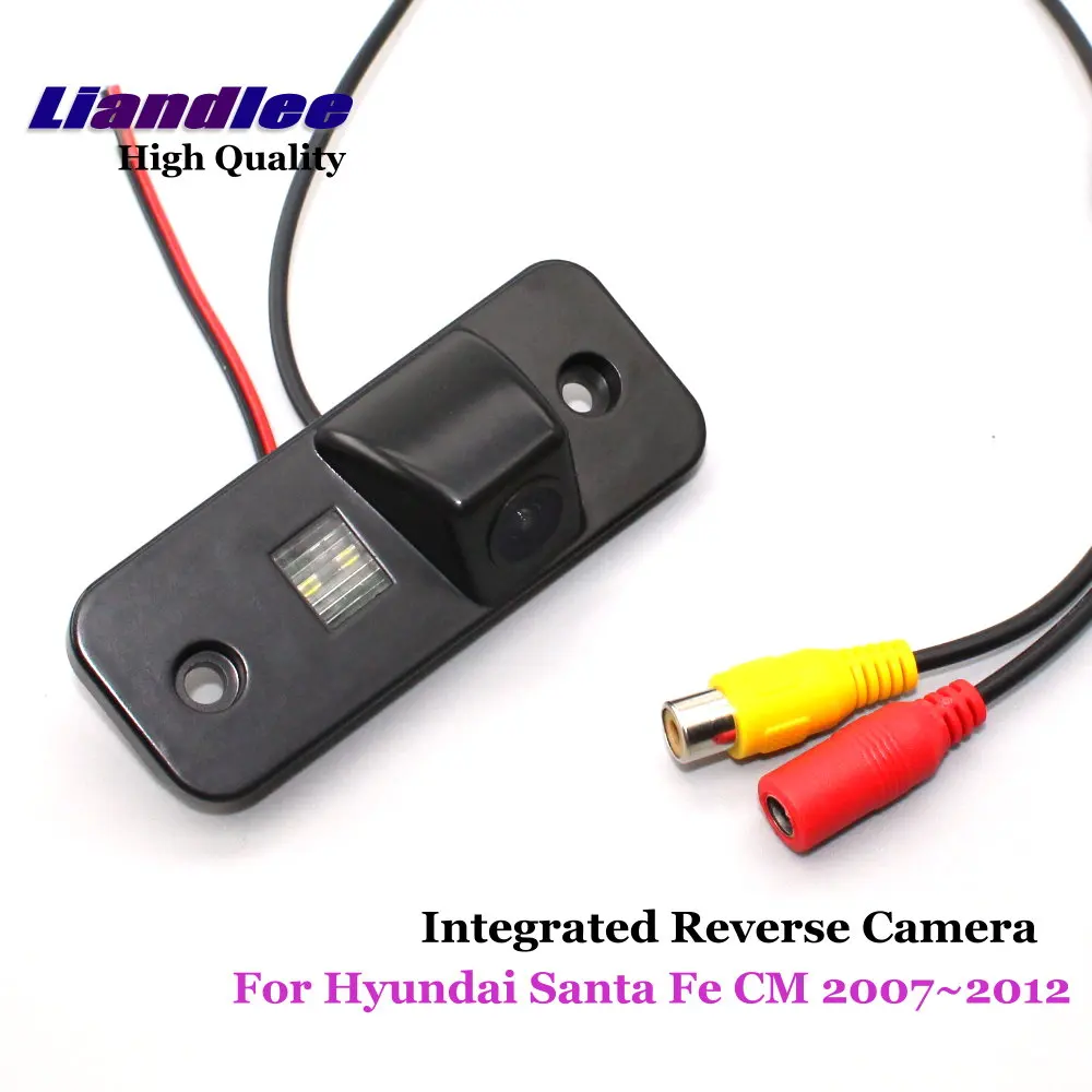 

For Hyundai Santa Fe CM 2007-2012 2008 2010 Car Rearview Reverse Camera Backup Parking Rear Integrated OEM HD CCD CAM Accessorie